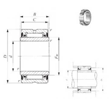 50 mm x 72 mm x 23 mm  IKO NA 4910UU Rolamentos de agulha