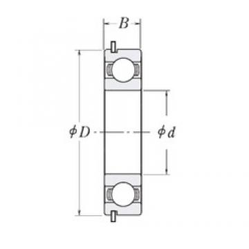 105 mm x 130 mm x 13 mm  CYSD 6821NR Rolamentos de esferas profundas