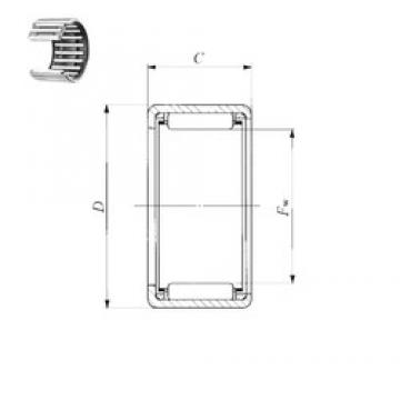 IKO BA 116 Z Rolamentos de agulha