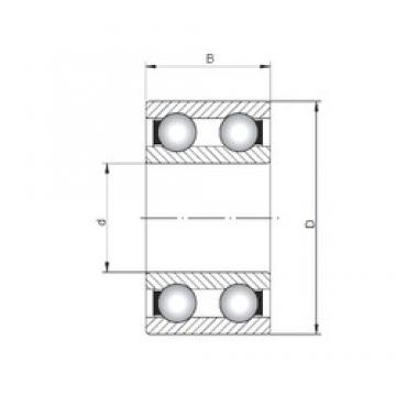 75 mm x 160 mm x 55 mm  CYSD 4315 Rolamentos de esferas profundas