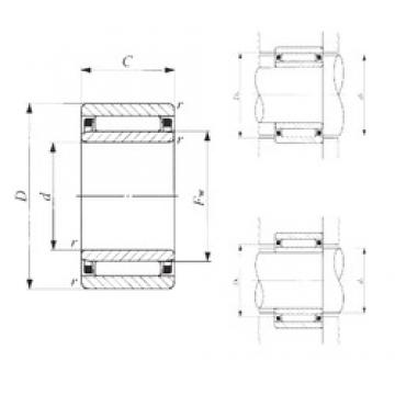 40 mm x 62 mm x 20 mm  IKO NAF 406220 Rolamentos de agulha