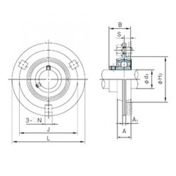 NACHI BPF5 Unidades de rolamento