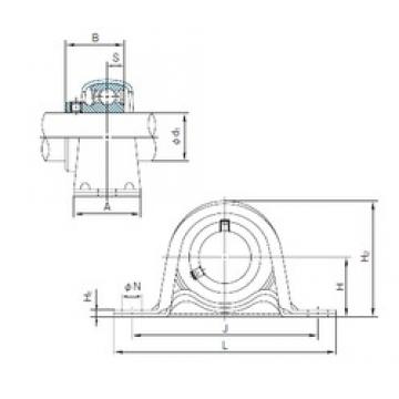 NACHI BPP2 Unidades de rolamento