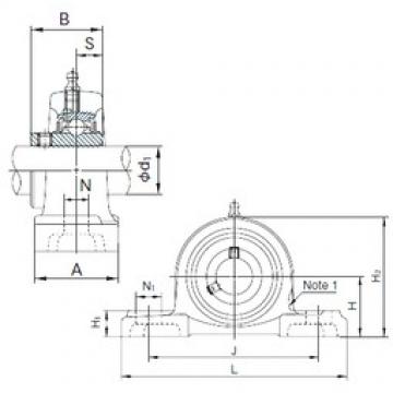 NACHI UCP307 Unidades de rolamento