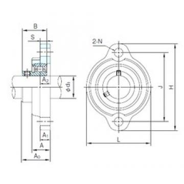 NACHI BLFL5J Unidades de rolamento