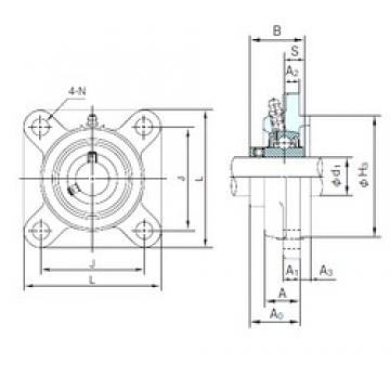 NACHI UCFS315 Unidades de rolamento