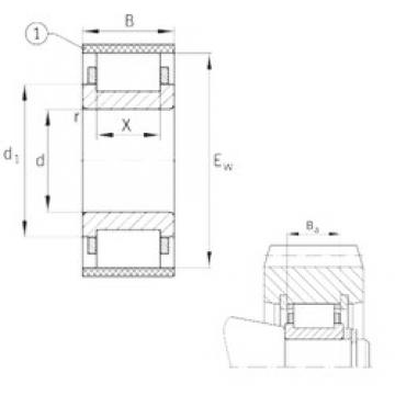 FAG RN2312-E-MPBX Rolamentos cilíndricos