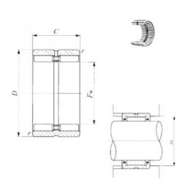 IKO GTR 324530 Rolamentos de agulha