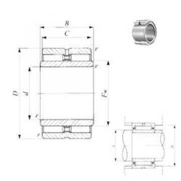 125 mm x 178 mm x 60,5 mm  IKO GTRI 12517860 Rolamentos de agulha