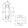 105 mm x 225 mm x 49 mm  KOYO 7321C Rolamentos de esferas de contacto angular #3 small image