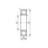 11,112 mm x 34,925 mm x 11,112 mm  CYSD 1620 Rolamentos de esferas profundas