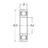 100 mm x 140 mm x 20 mm  CYSD 6920N Rolamentos de esferas profundas