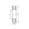 110 mm x 150 mm x 20 mm  CYSD 6922-2RZ Rolamentos de esferas profundas