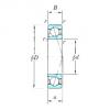 110 mm x 200 mm x 38 mm  KOYO 7222CPA Rolamentos de esferas de contacto angular