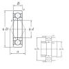 20 mm x 52 mm x 15 mm  KOYO 6304BI Rolamentos de esferas de contacto angular #3 small image