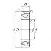 110 mm x 170 mm x 28 mm  KOYO 3NC HAR022C FT Rolamentos de esferas de contacto angular #3 small image