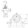 NACHI UCIP212 Unidades de rolamento