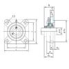 NACHI UCFS315 Unidades de rolamento