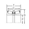 Timken 26132/26282D Rolamentos de rolos gravados