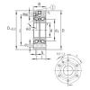 15 mm x 60 mm x 25 mm  INA ZKLF1560-2RS Rolamentos de esferas de impulso