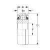 70 mm x 125 mm x 39,69 mm  CYSD GW214PPB2 Rolamentos de esferas profundas