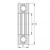 INA EW1-1/8 Rolamentos de esferas de impulso