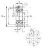 80 mm x 165 mm x 45 mm  INA ZKLF80165-2Z Rolamentos de esferas de impulso #3 small image