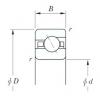 152,4 mm x 190,5 mm x 19,05 mm  KOYO KFA060 Rolamentos de esferas de contacto angular #3 small image