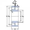 110 mm x 240 mm x 80 mm  SKF 22322 EJA/VA405 Rolamentos esféricos de rolamentos #3 small image