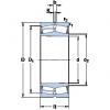 110 mm x 180 mm x 56 mm  SKF 23122-2CS5K/VT143 Rolamentos esféricos de rolamentos #3 small image