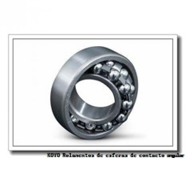 30 mm x 55 mm x 13 mm  KOYO 3NC HAR006C FT Rolamentos de esferas de contacto angular #2 image