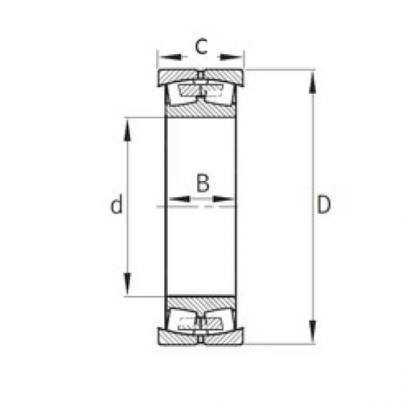 100 mm x 165 mm x 52 mm  SKF BS2B 248180 Rolamentos esféricos de rolamentos #3 image