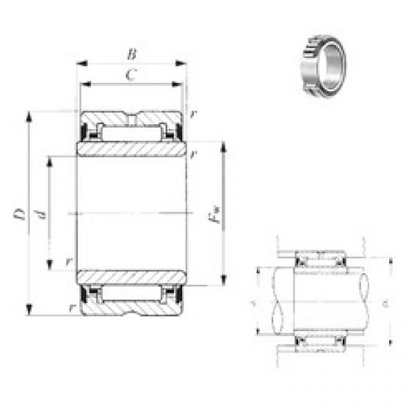 120 mm x 165 mm x 46 mm  IKO NA 4924UU Rolamentos de agulha #3 image