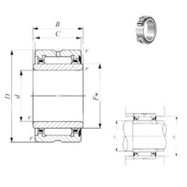 15 mm x 28 mm x 14 mm  IKO NA 4902U Rolamentos de agulha #3 image