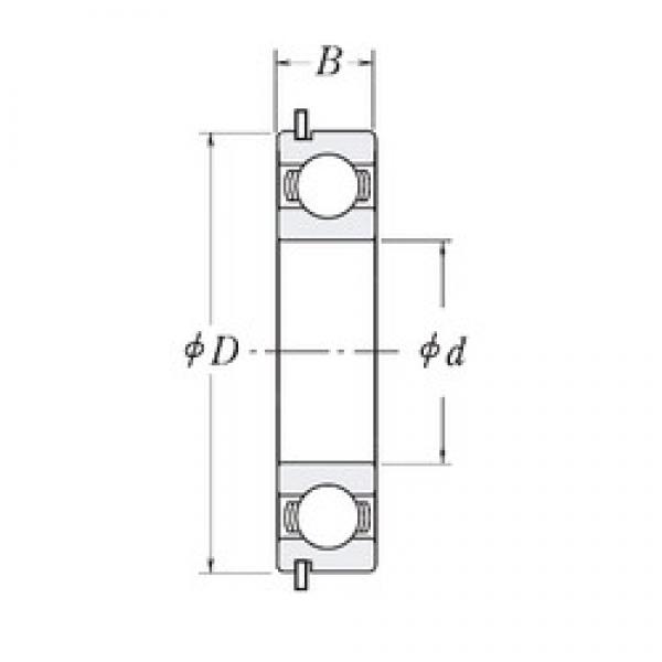 105 mm x 130 mm x 13 mm  CYSD 6821NR Rolamentos de esferas profundas #3 image