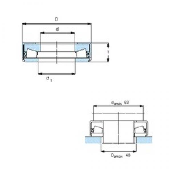 SKF 353118 Rolamentos aparafusados #1 image