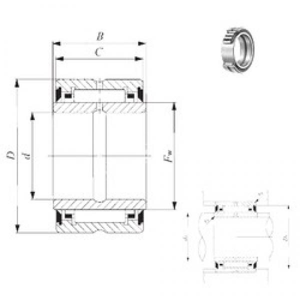 41,275 mm x 65,088 mm x 32 mm  IKO BRI 264120 UU Rolamentos de agulha #3 image