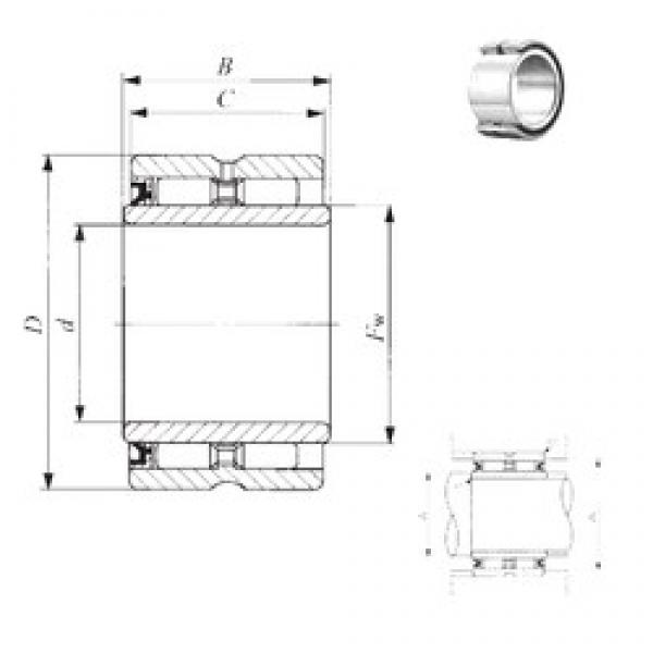 15,875 mm x 34,925 mm x 25,65 mm  IKO GBRI 102216 U Rolamentos de agulha #3 image