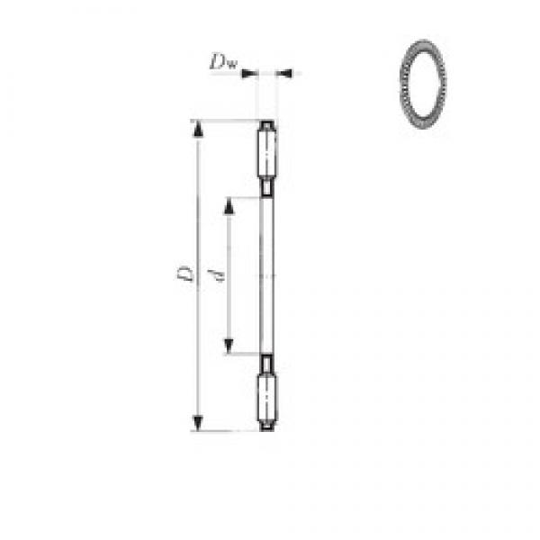 IKO NTB 120155 Rolamentos de agulha #3 image