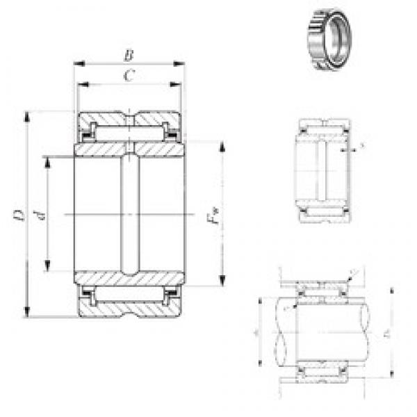 22,225 mm x 41,275 mm x 25,65 mm  IKO BRI 142616 Rolamentos de agulha #3 image