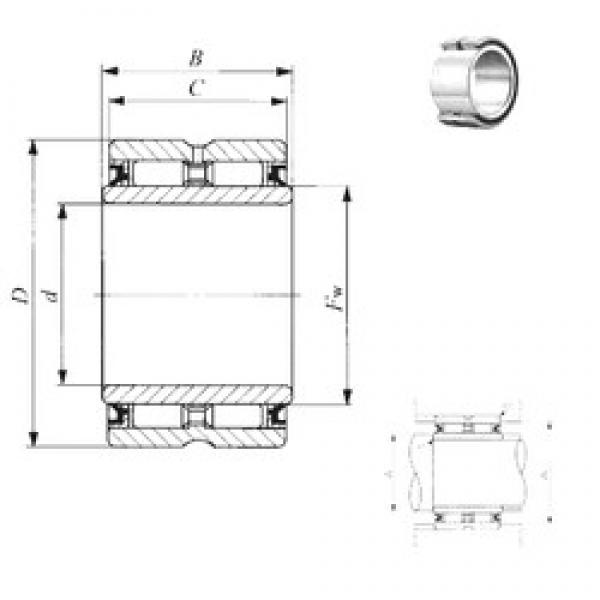 41,275 mm x 65,088 mm x 32 mm  IKO GBRI 264120 UU Rolamentos de agulha #3 image