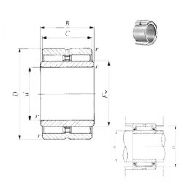 35 mm x 55 mm x 20,5 mm  IKO GTRI 355520 Rolamentos de agulha #3 image