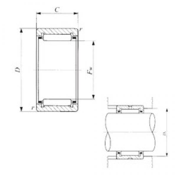 IKO TAF 182620/SG Rolamentos de agulha #3 image